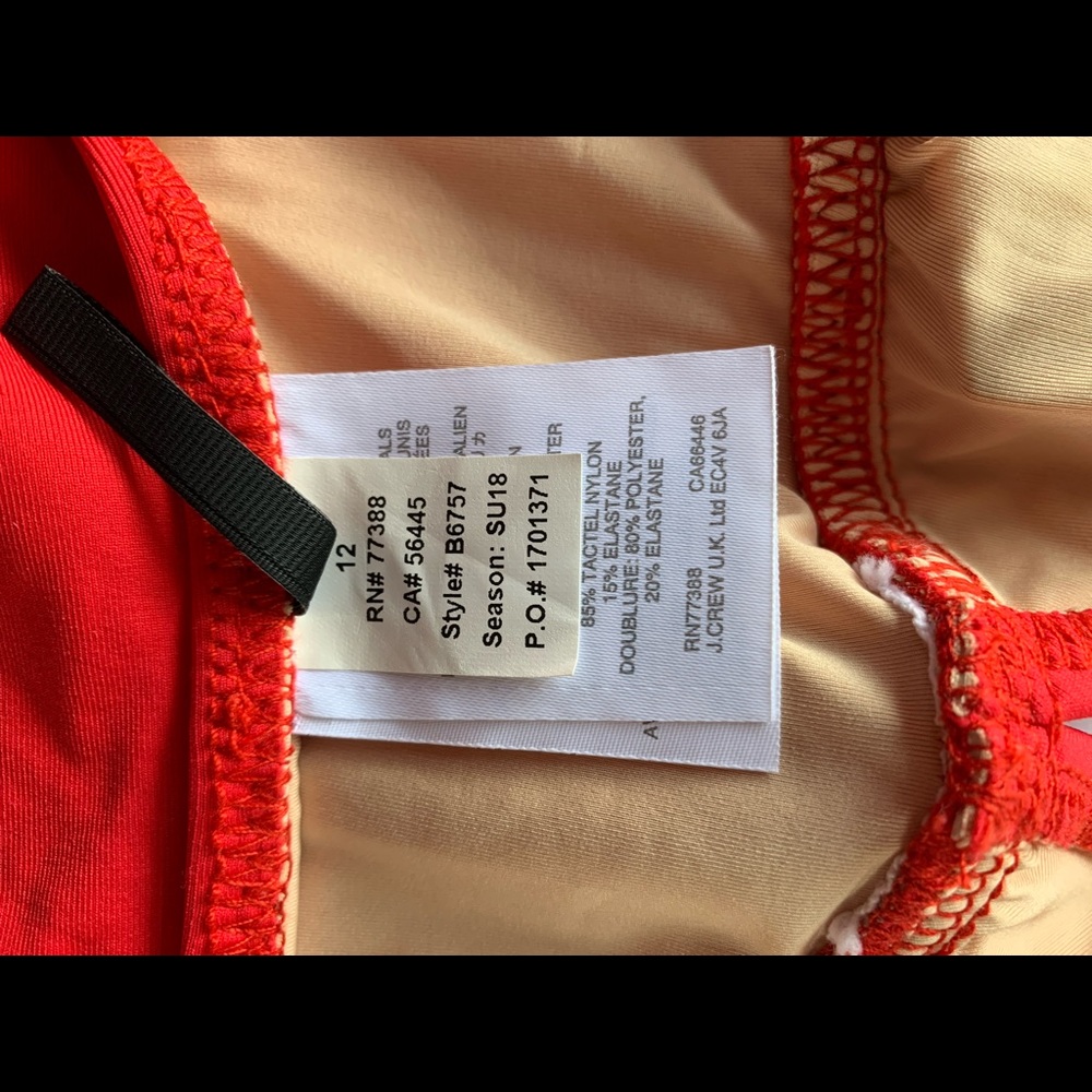 J.Crew ruched femme halter swimsuit - Picture 4 of 5